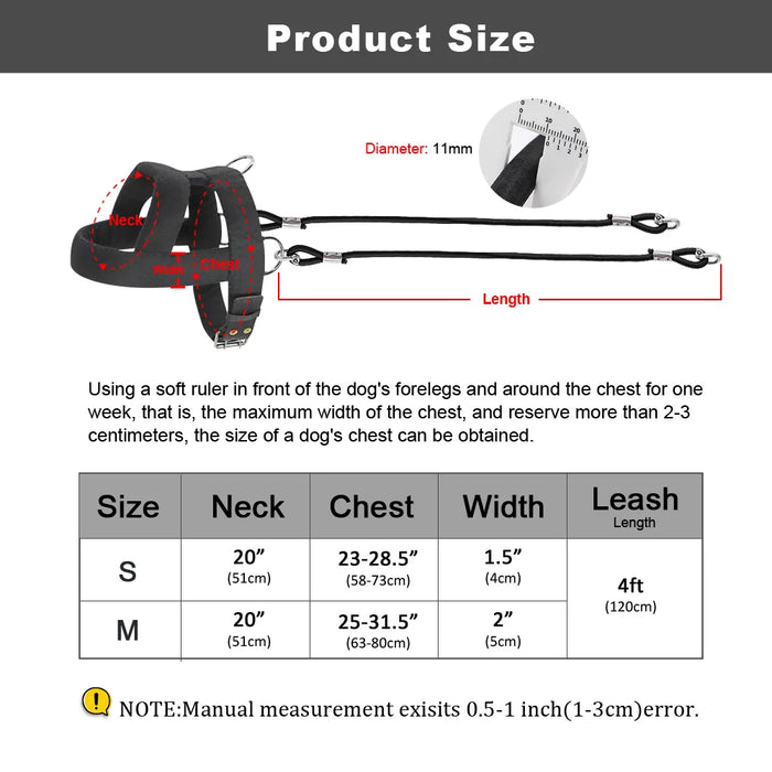 Canine Weight Pulling Harness