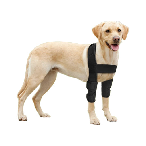 Dog Knee Brace - Surgical Joint Wrap for Leg Injuries, Wounds, Arthritis - Canine Front Leg Support - Heals & Prevents - Veterinary-Approved Medical Supplie