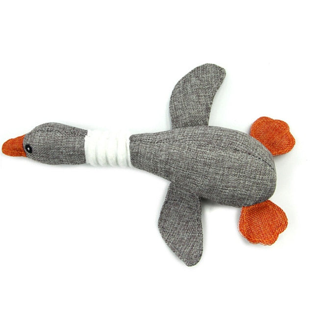 Loosey Goose Squeaky Pet Toy