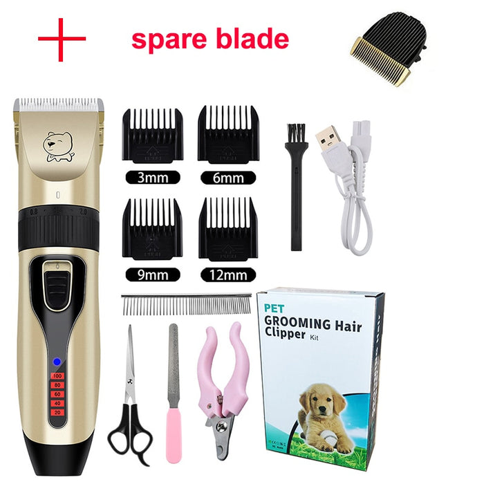 Low Noise Pet Grooming  Clipper Kit