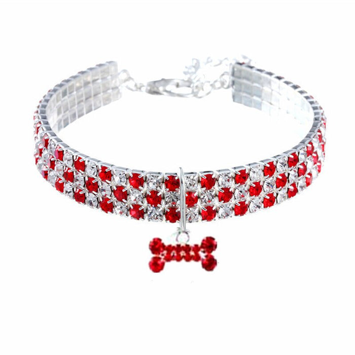 Jeweled Pet Collar