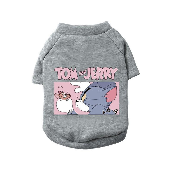 Tom Jerry Small Pet Shirt