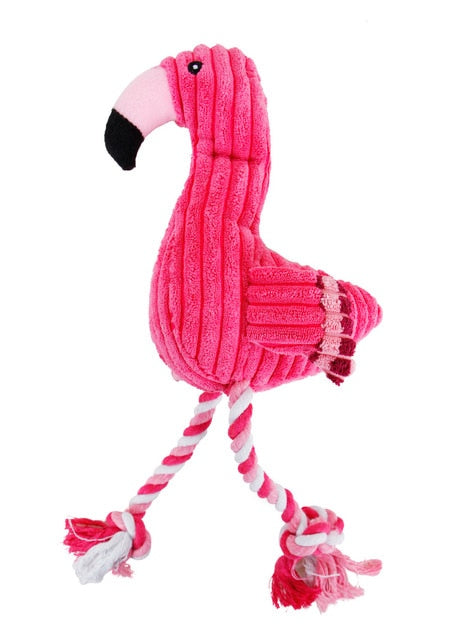 Miami Livin’ Pink Flamingo Squeaky Toy