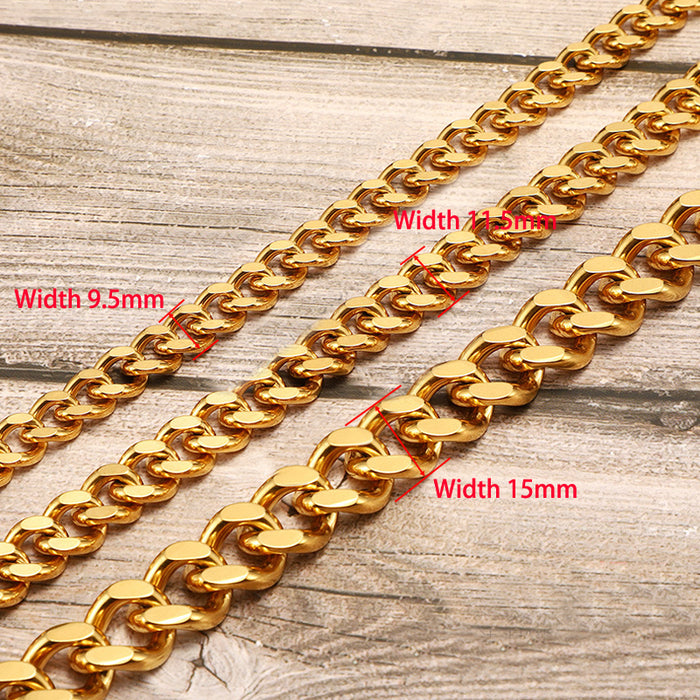 Gold Show Slip Chain & Leash
