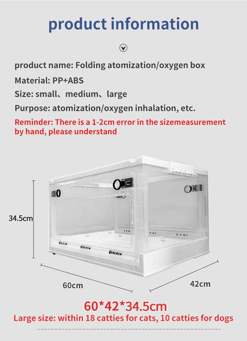 Pet Atomization / Nebulization Box